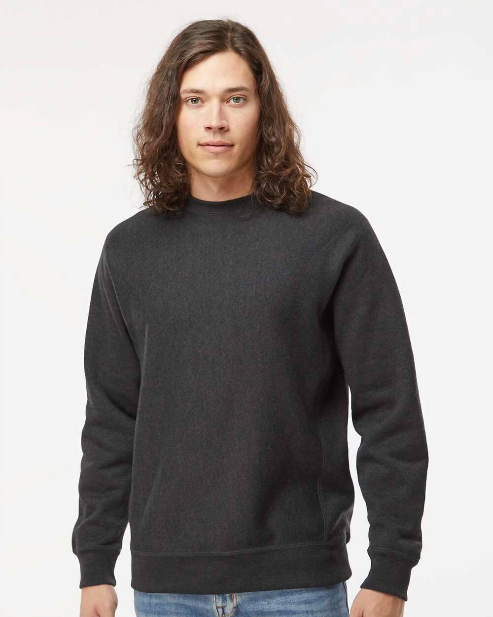 NEW INDEPENDENT TRADING COMPANY heavyweight cross-grain crewneck sweatshirt in c